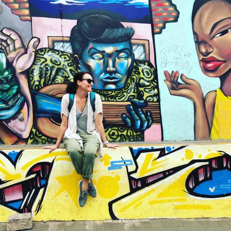 Lima Street art and me